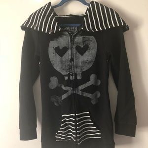 Skull Hoodie by Abbey Dawn
